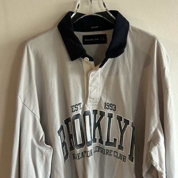 A&F Brooklyn Rugby Shirt - Picture 2 of 4